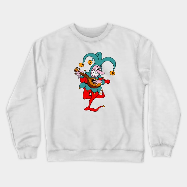 Jester Crewneck Sweatshirt by linesdesigns